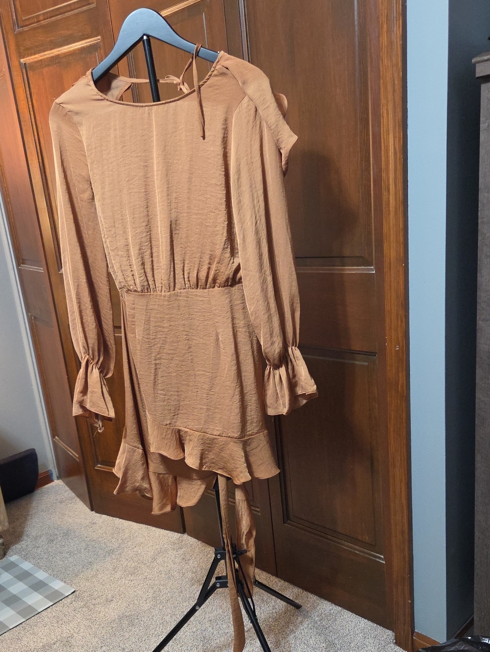 Here Comes The Sun Brown Dress